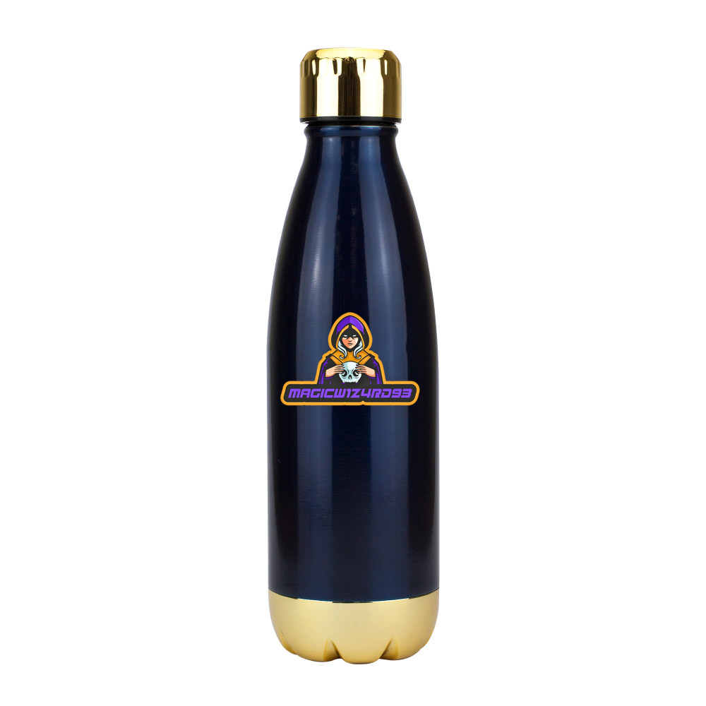 Vacuum Flask with Gold Trim - 500ml