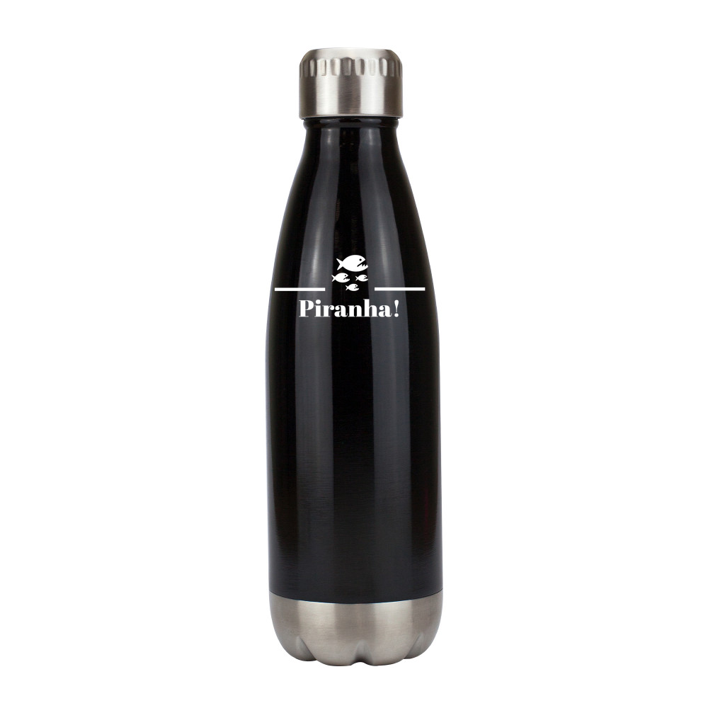Vacuum Flask with Silver Trim - 500ml