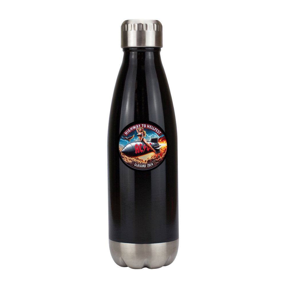 Vacuum Flask with Silver Trim - 500ml