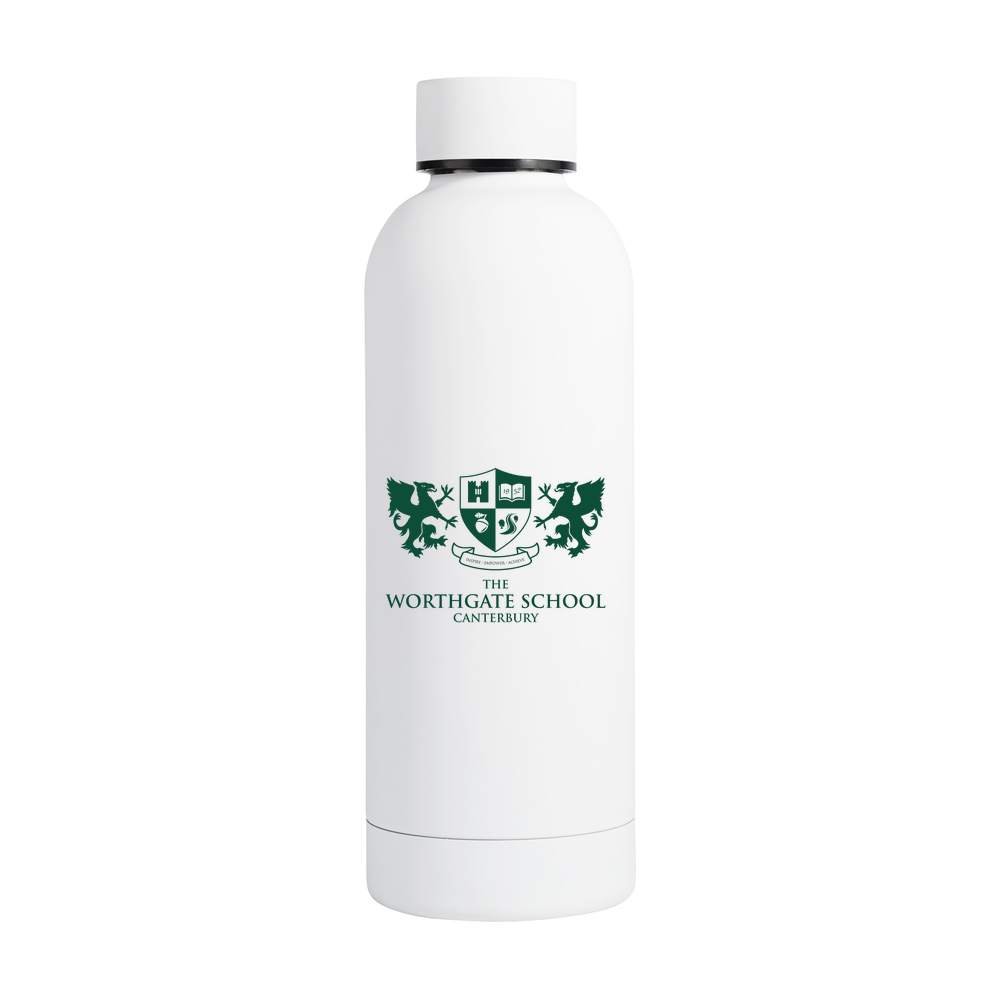 Soft Touch Double Walled Metal Bottle - 500ml