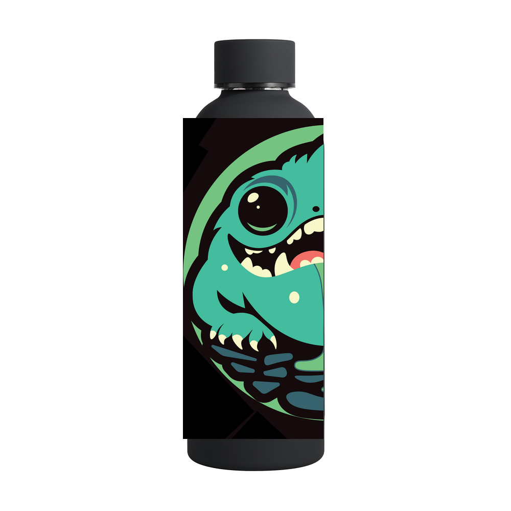 Soft Touch Double Walled Metal Bottle - 500ml