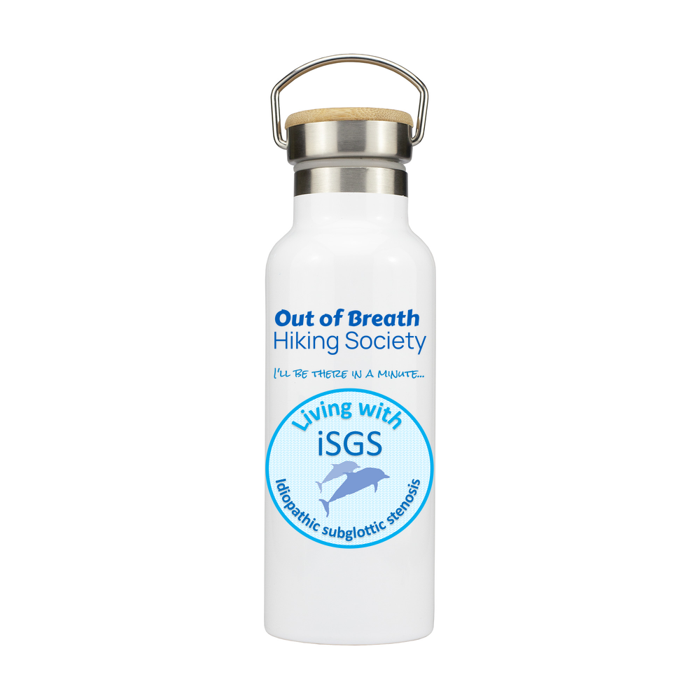 Stainless Steel Bottle with Bamboo Lid - 500ml