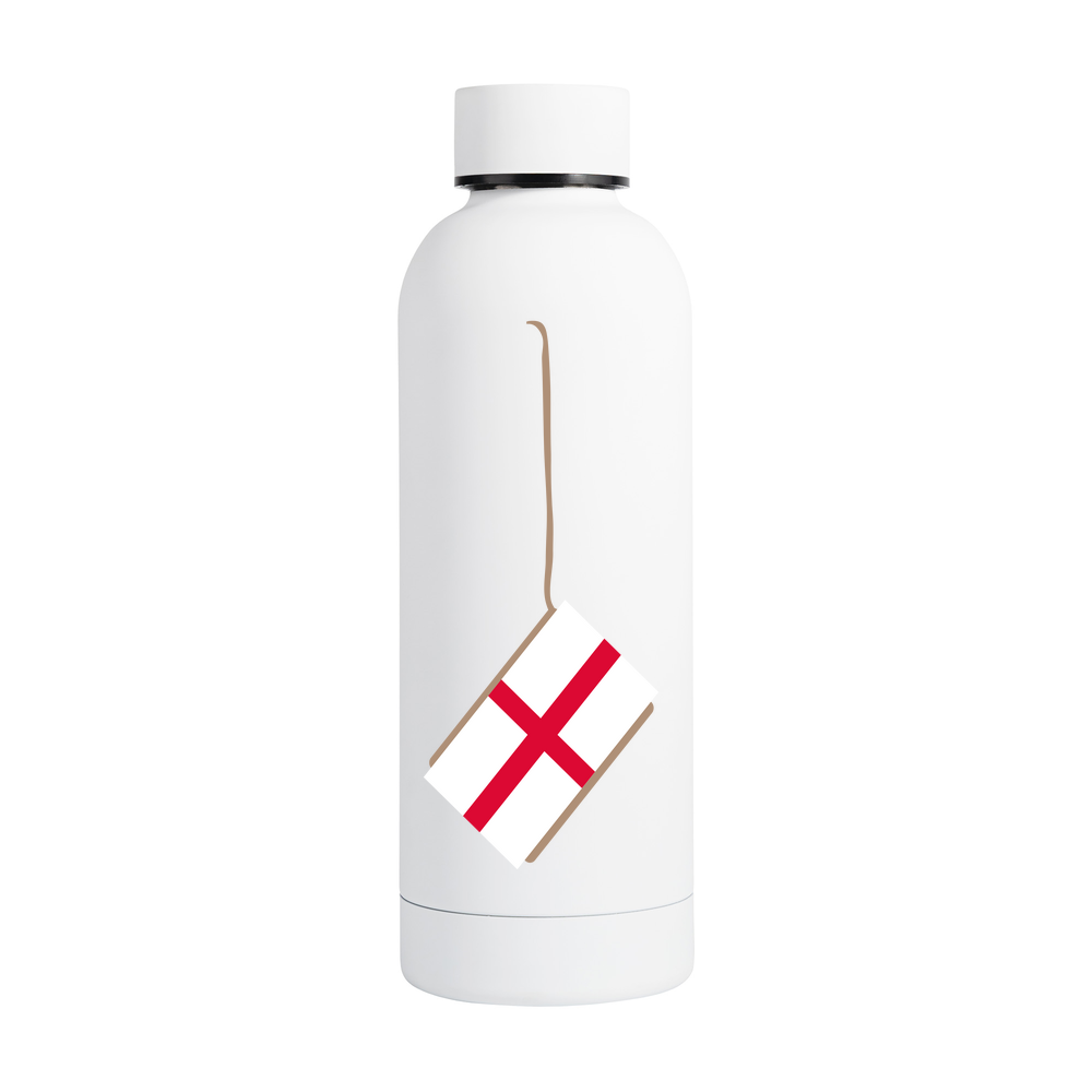 Soft Touch Double Walled Metal Bottle - 500ml