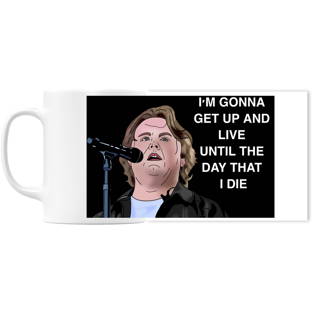 Lewis Capaldi Live At Glastonbury 2025 Mug Survive