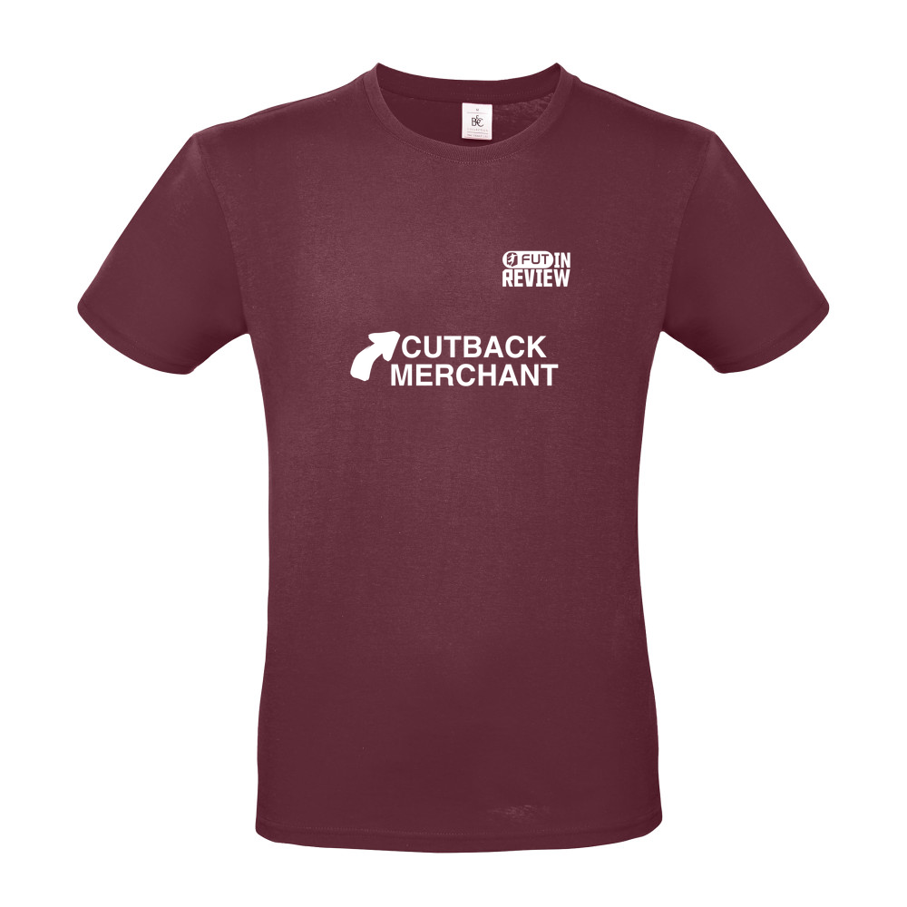 Cotton Premium T-Shirt - Cutback - White Text