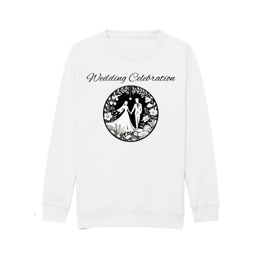 Wedding Celebration Kids Sweatshirt