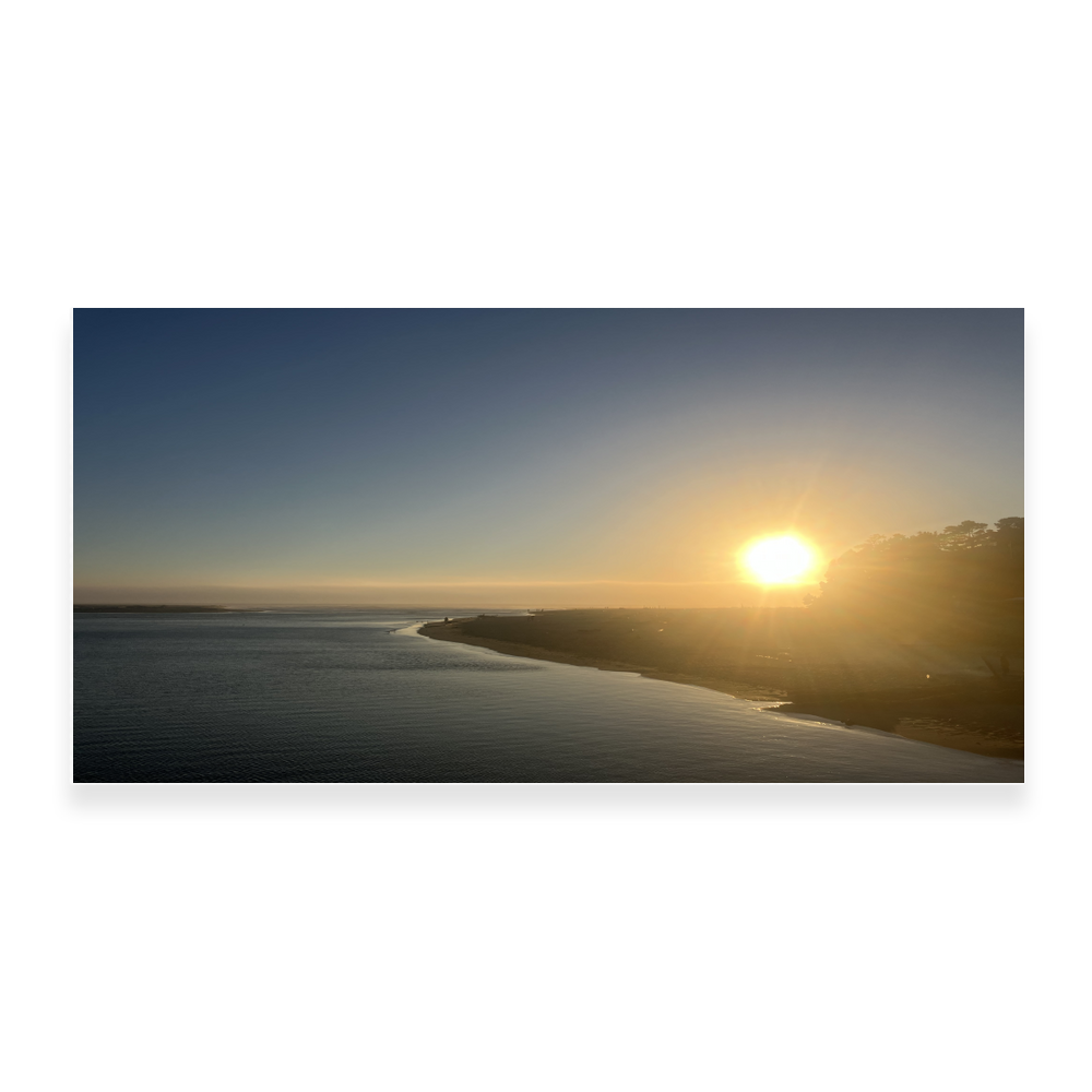 Satin Stretched Canvas - 32x16" Landscape