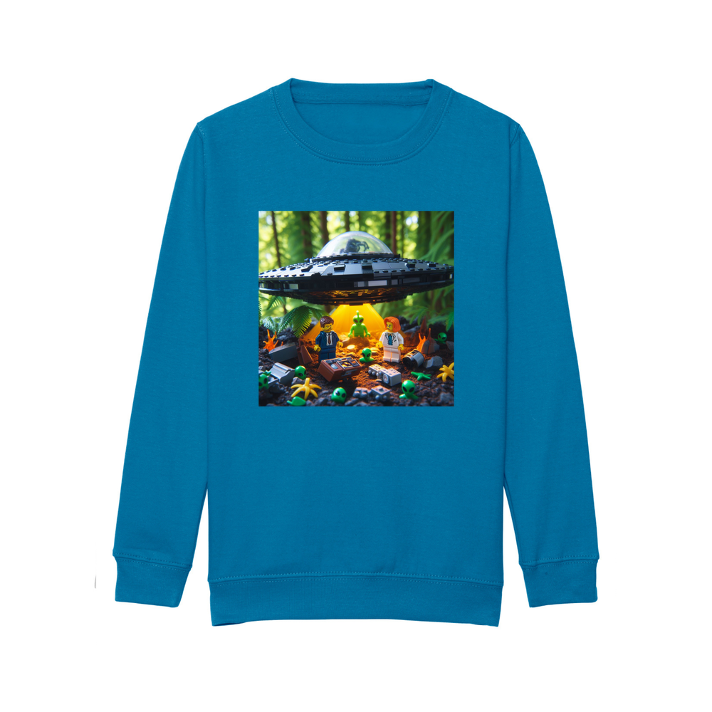 Fun UFO   Kids Sweatshirt