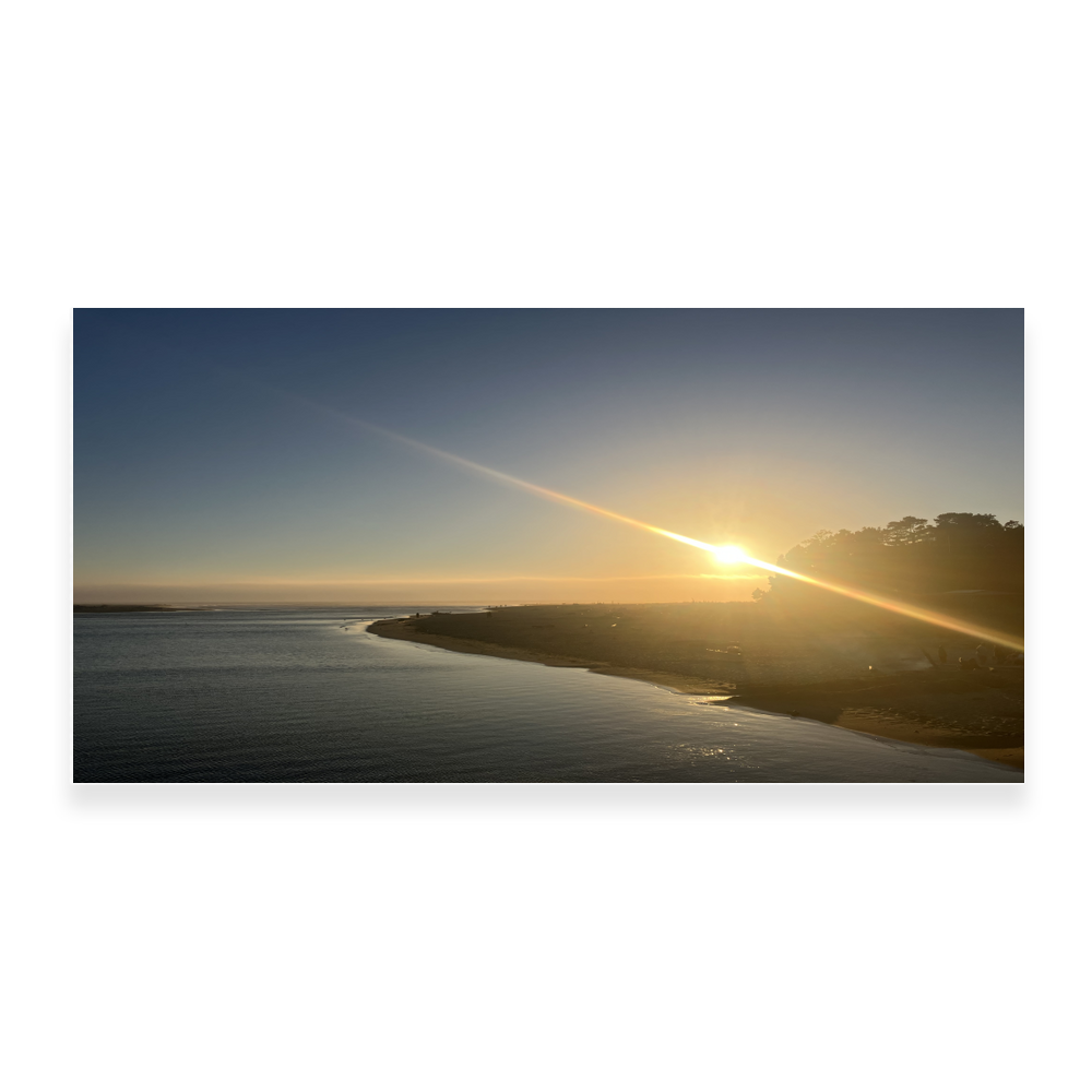 Satin Stretched Canvas - 32x16" Landscape