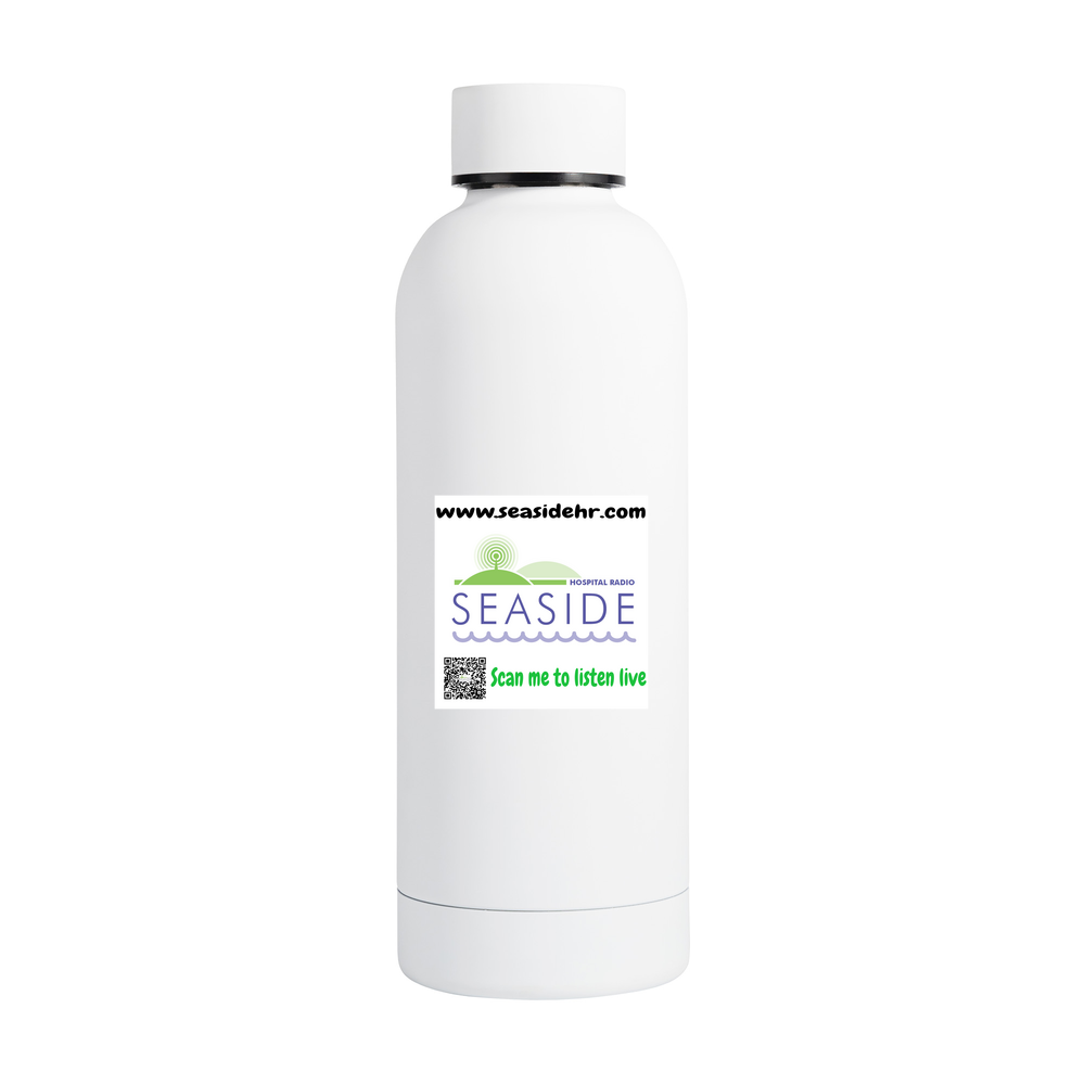 Logo Soft Touch Double Walled Drinks Bottle - 500ml